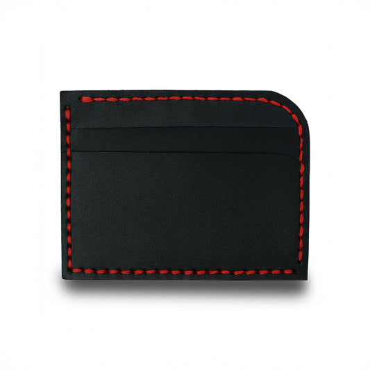 Black Handmade Card Holder Upright