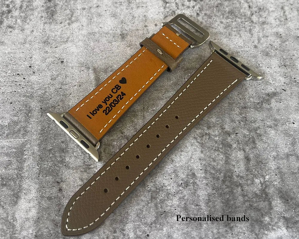 Grey Apple Watch Band