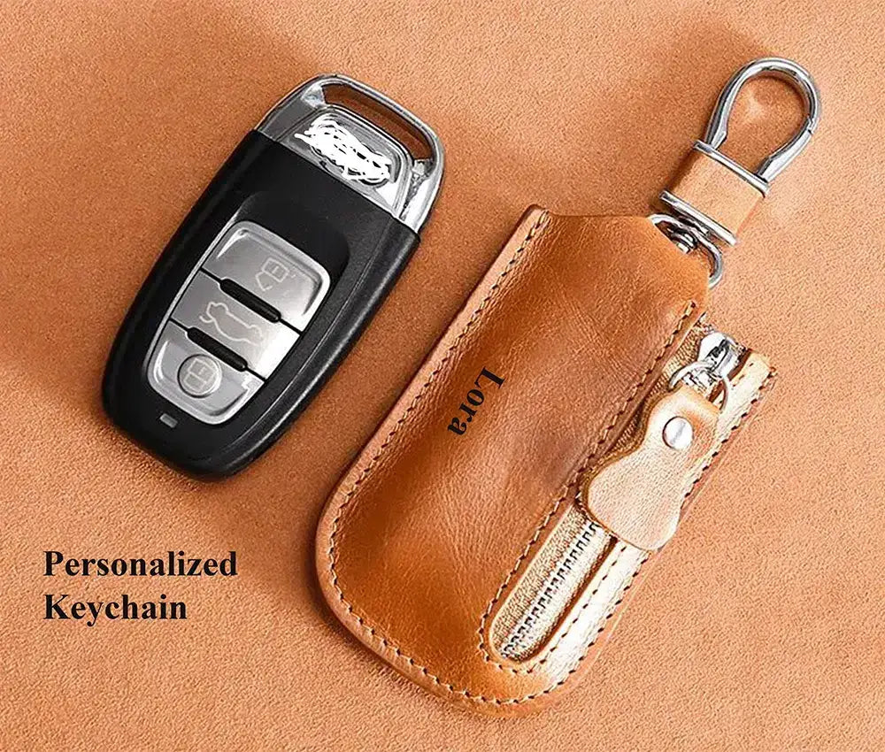 personalised car keyring