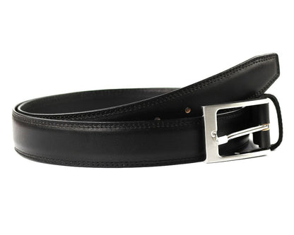 black belt men's leather is made from genuine leather by TASCONY