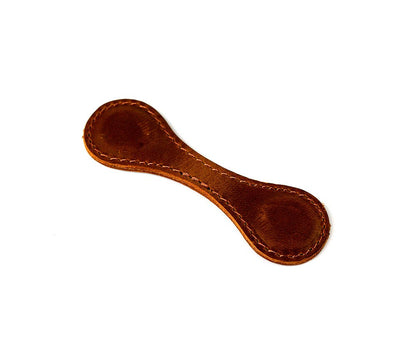 Brown Leather Bookmark