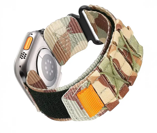Velcro Desert Camouflage Tactical Watch Band Apple Watch