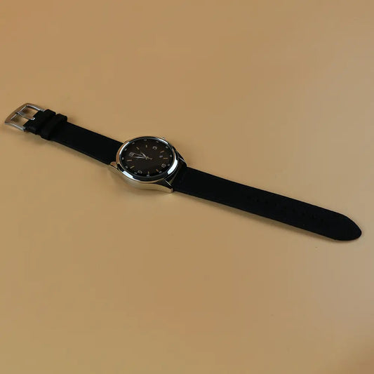 Black Canvas Quick Release Watch Strap 20/22mm