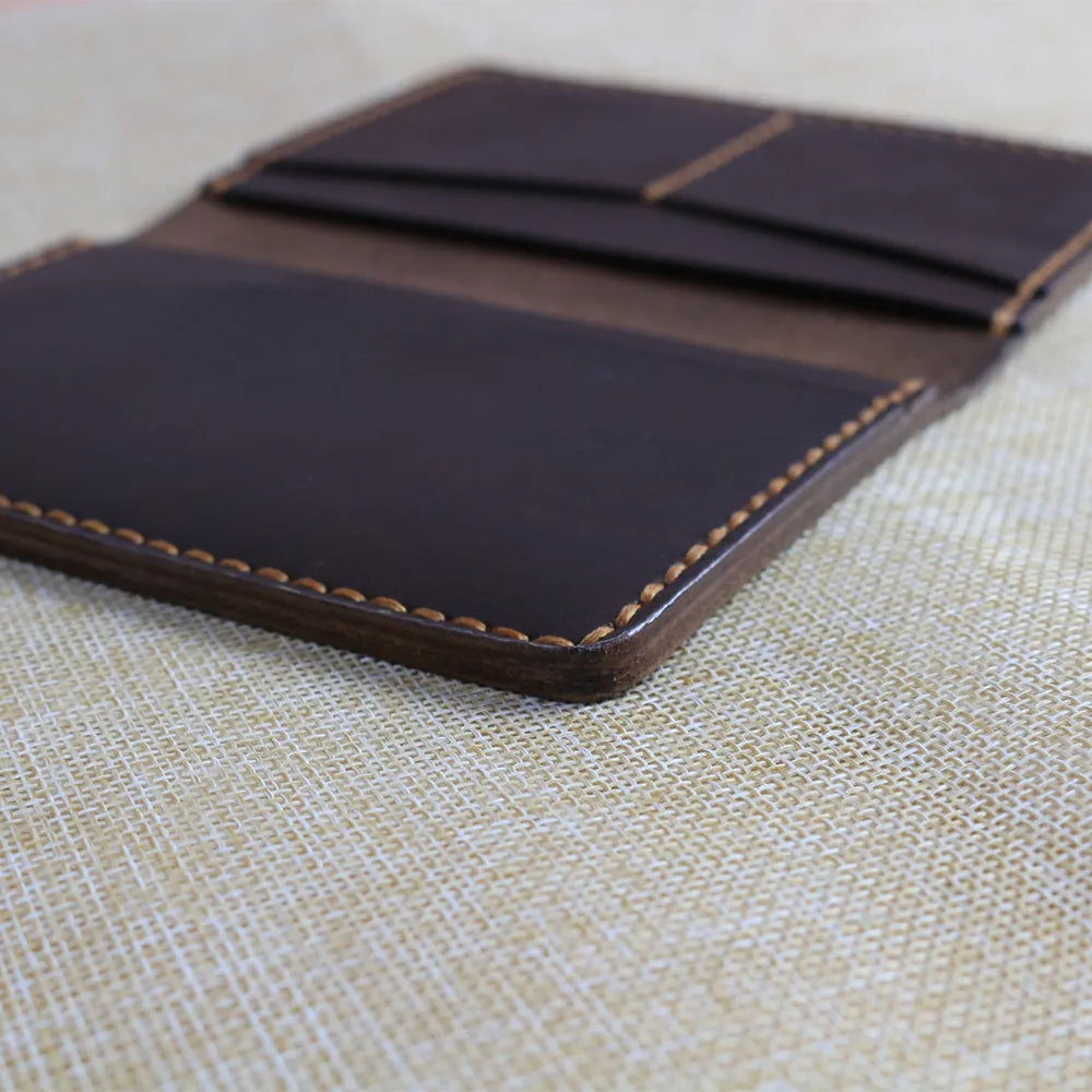 Personalised travel wallet edges