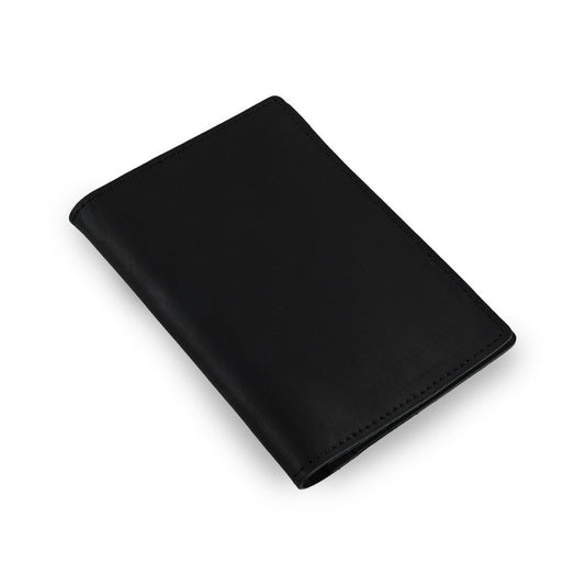 Passport Holder Wallet Black for Two Passports