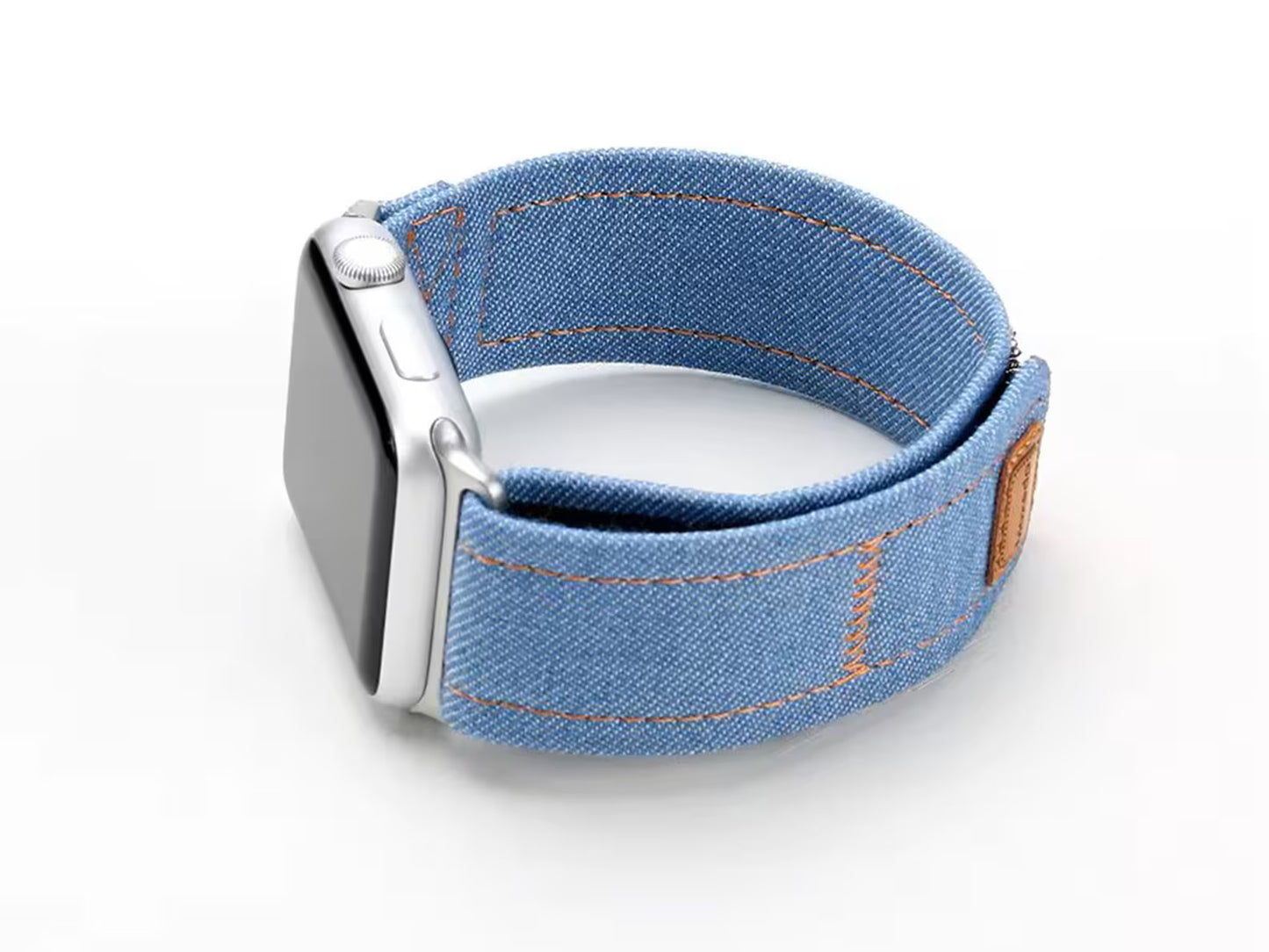 Light Blue Denim Apple Watch Band