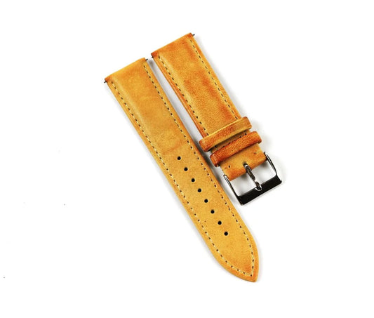 Light Brown Aniline Leather Watch Strap