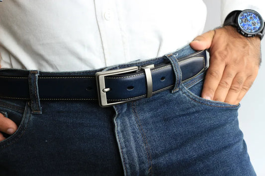 a person wearing a belt