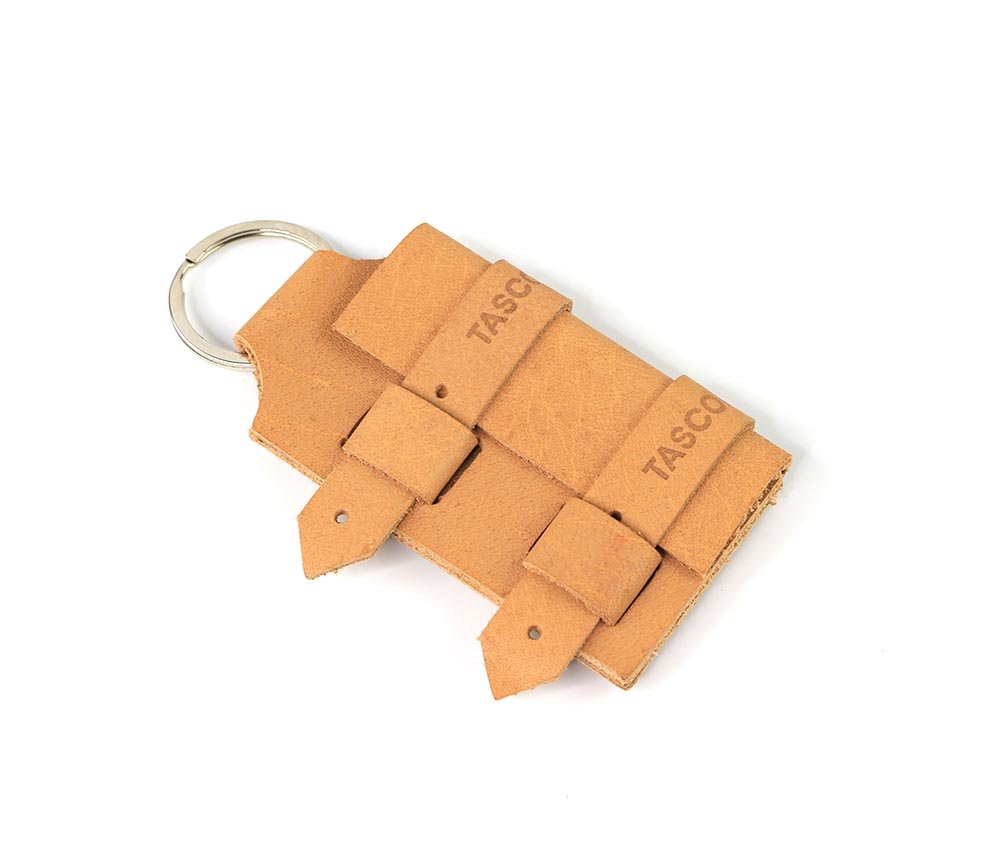 Natural Veg Tan Keychain