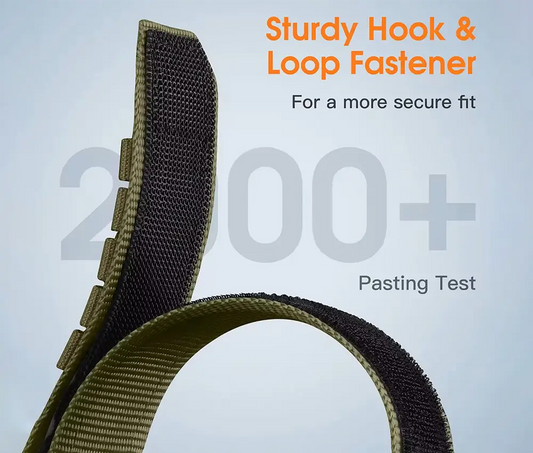 Pasting Test of tactical watch band