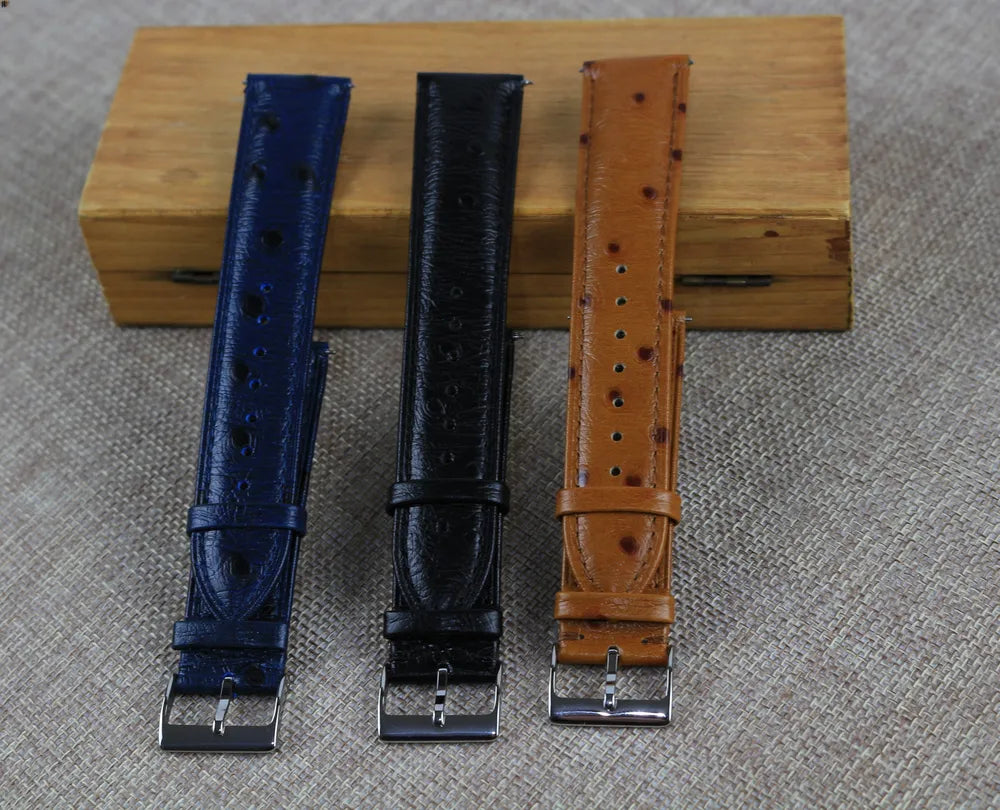 Leather straps in multi colours