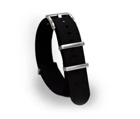 Single Pass Ballistic Ribbed Nylon Watch Strap