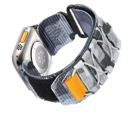 Blue Camouflage Tactical Watch Band