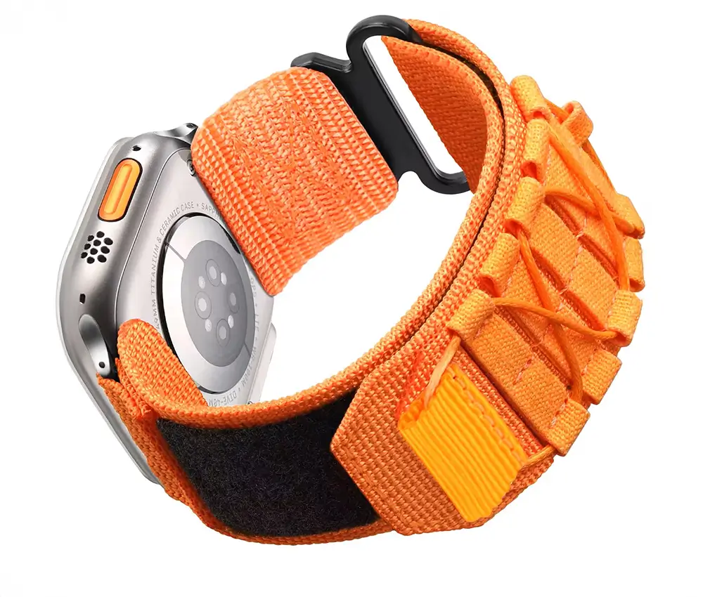 Orange Tactical Watch Band